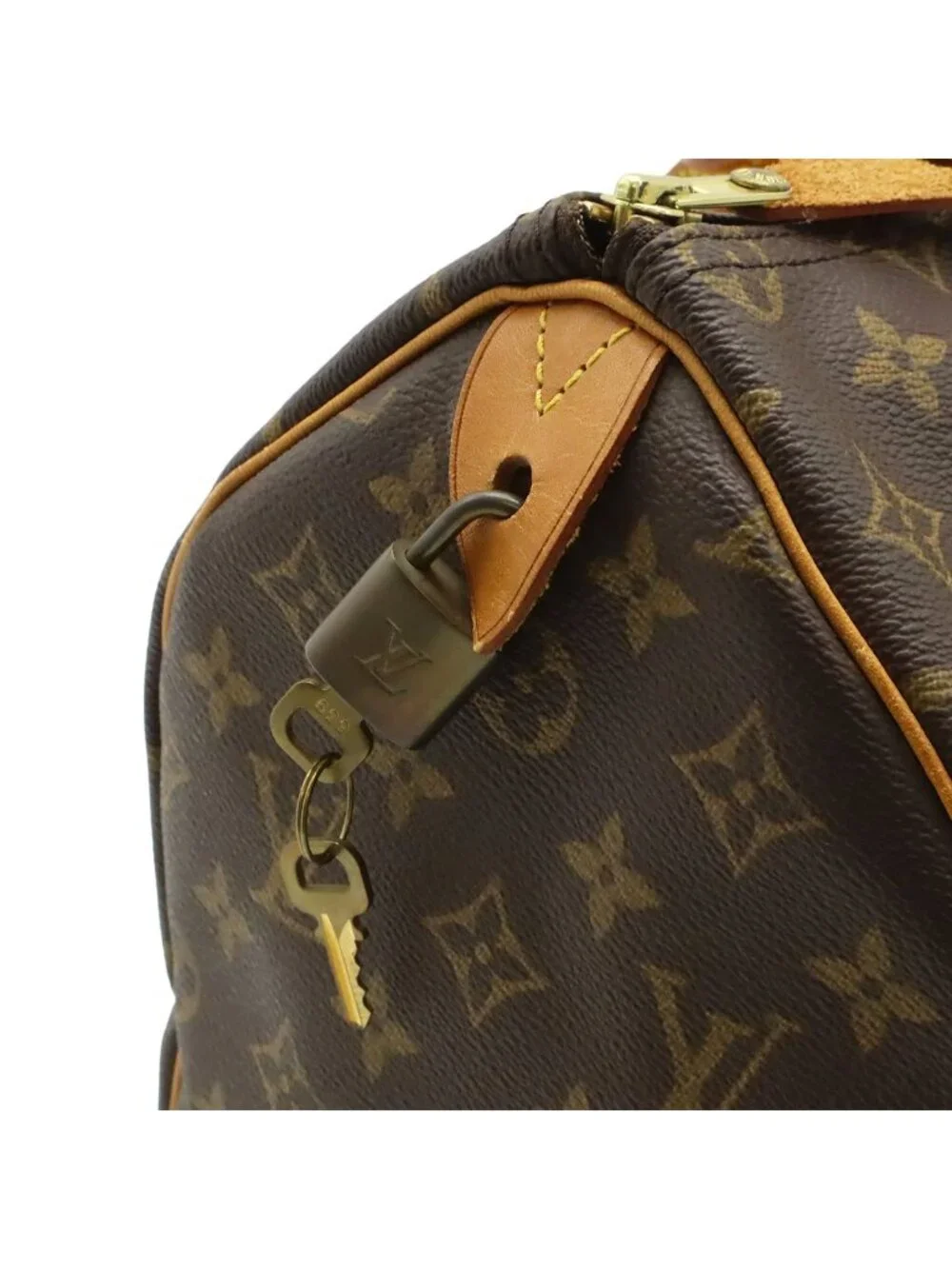 Louis Vuitton Monogram Speedy 35 Mini Boston Bag Purse